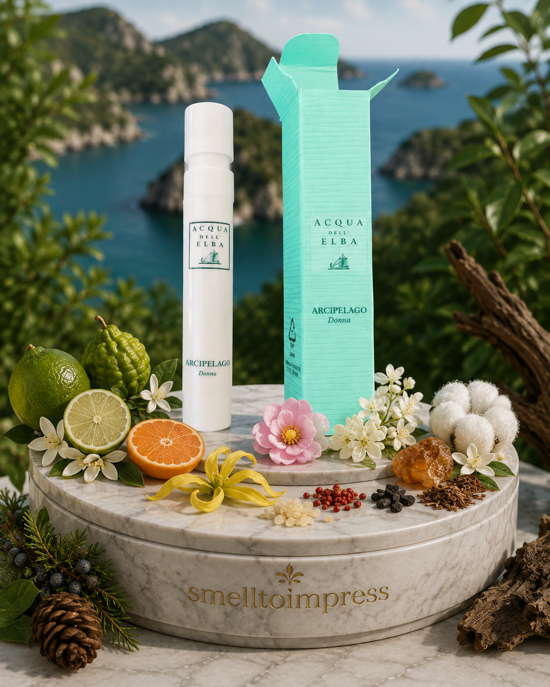 kuva Acqua dell' Elba Arcipelago Donna virallisesta hajuvesinäytteestä 1,2 ml 0,04 fl. oz