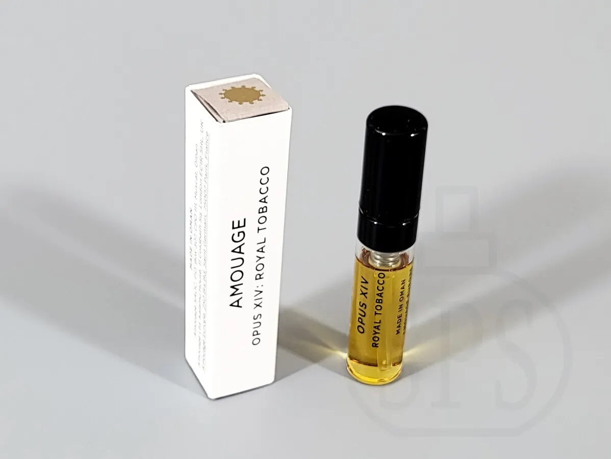 Virallinen Amouage Opus XIV Royal Tobacco 2 ml 0,06 oz hajuvesinäyte