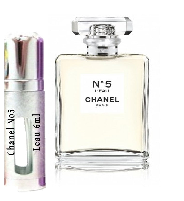 Chanel No 5 L' Eau -hajusteenäytteet