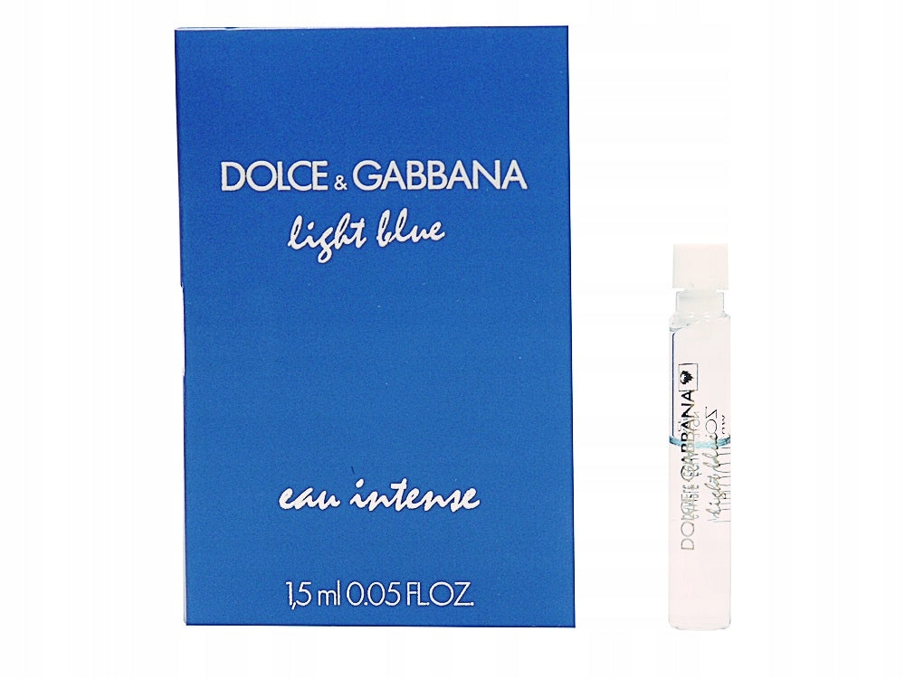 Dolce & Gabbana Light Blue Eau Intense 1,5 ML virallinen hajuvesinäyte