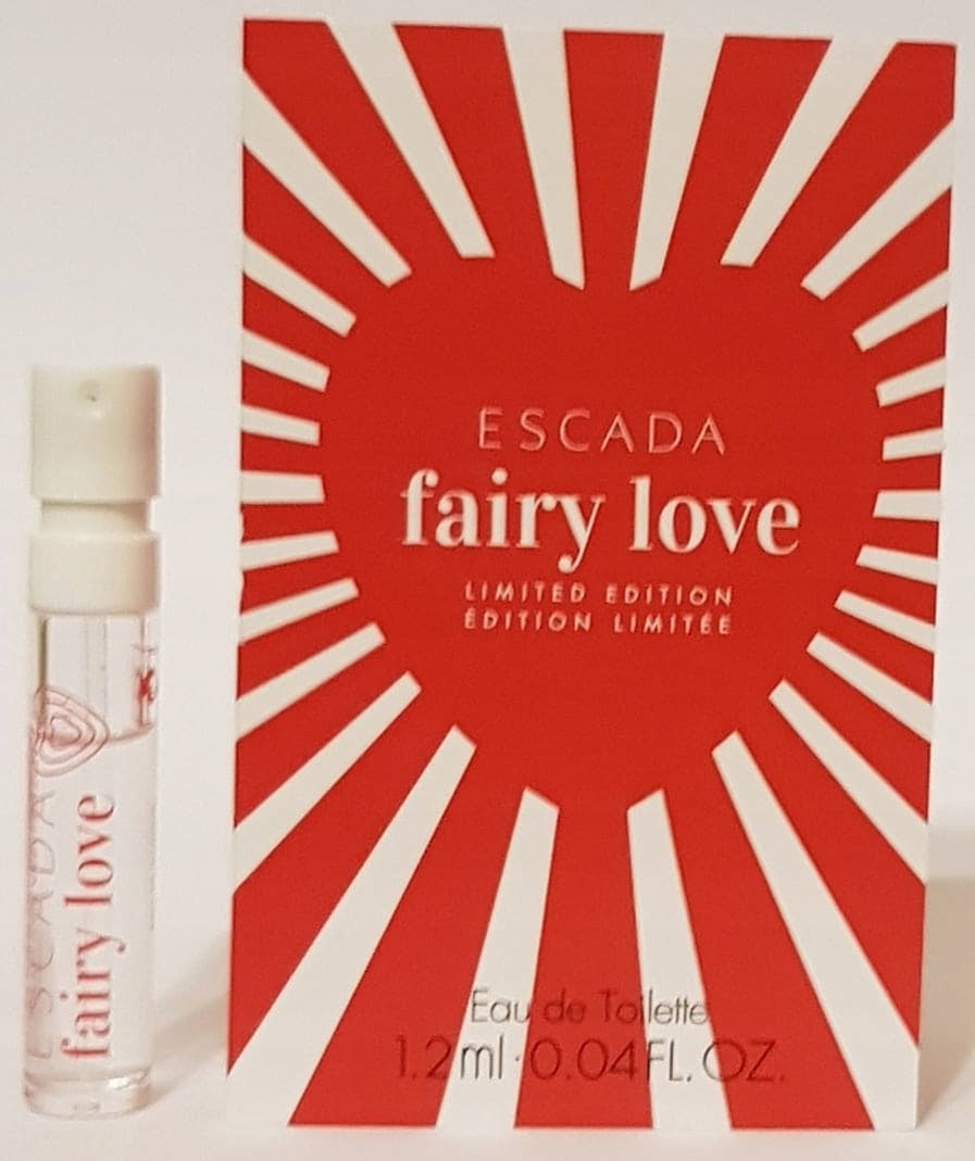 Escada Fairy Love rajoitettu erä 1,2 ml 0,04 fl. oz. virallisia hajuvesinäytteitä