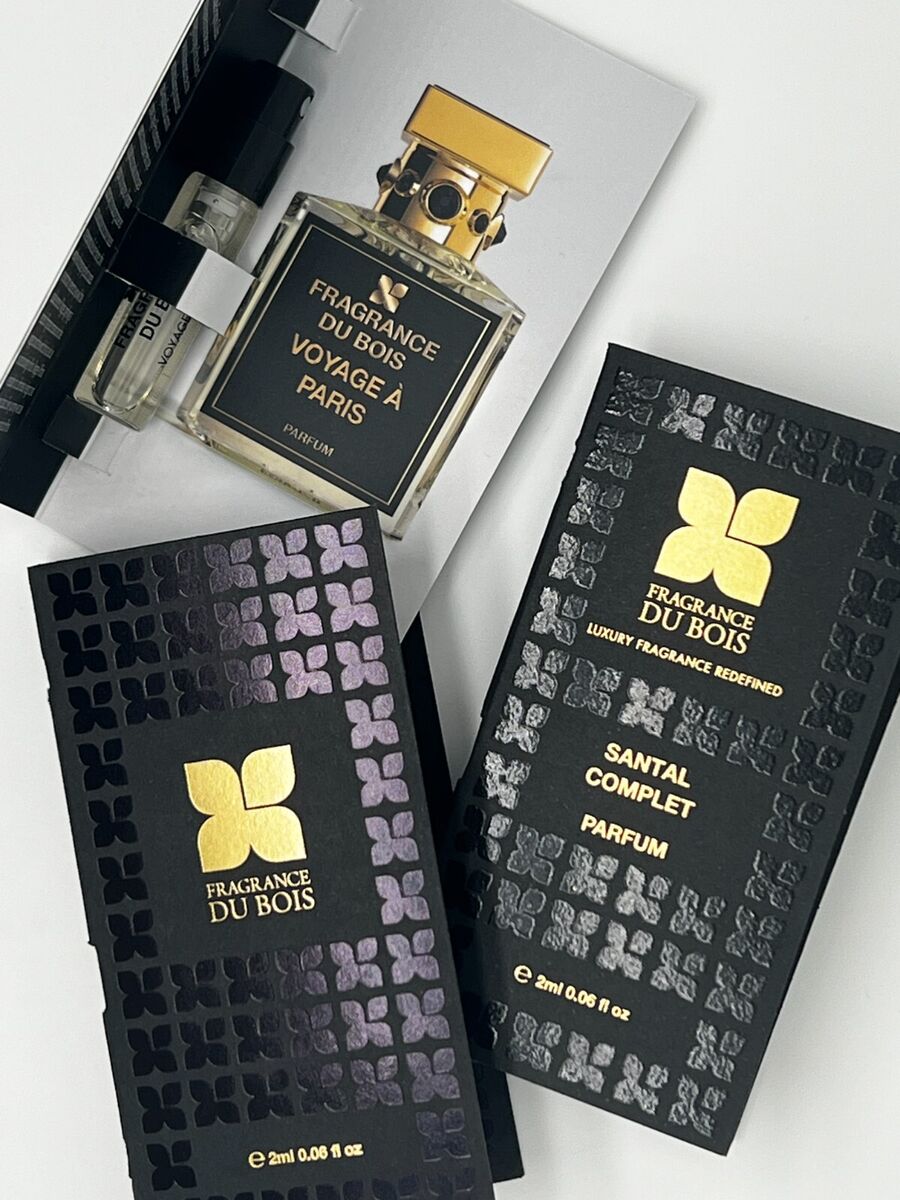 Fragrance Du Bois Solstis 1,5 ml virallinen tuoksunäytteiden hajustetesteri