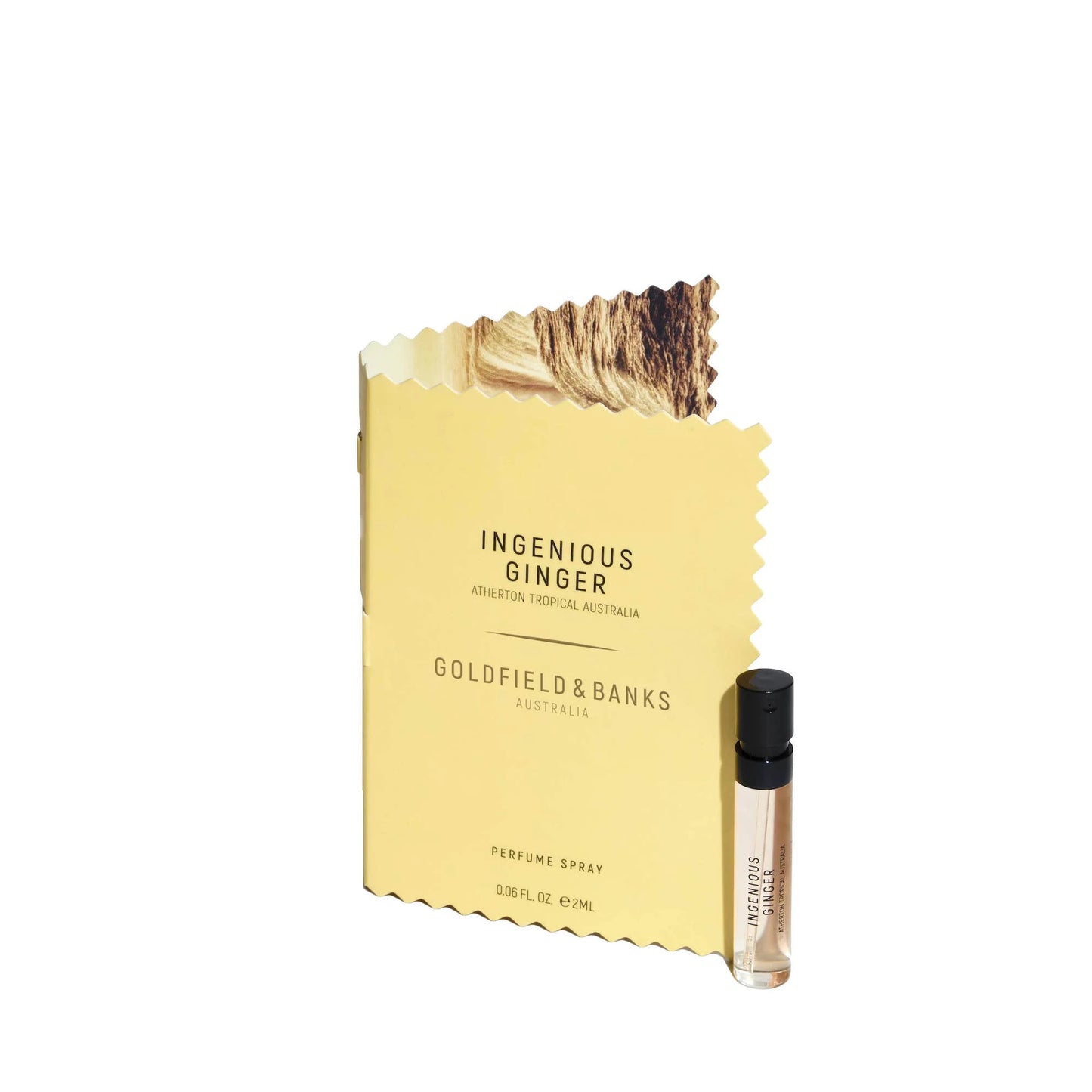 Goldfield and Banks Australia Ingenious Ginger 2ml 0,06 fl. oz. virallinen hajuvesinäyte