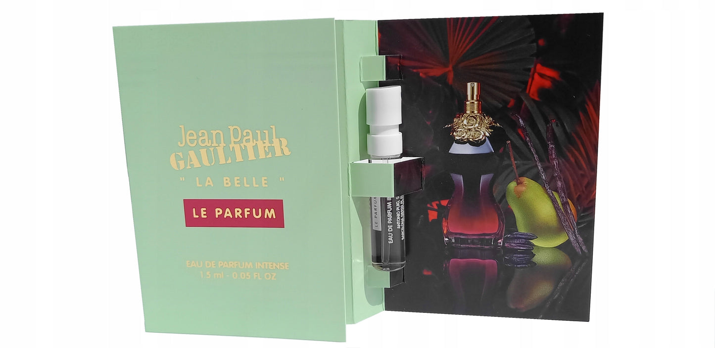 Jean Paul Gaultier La Belle Le Parfum Intense virallinen hajuvesinäyte