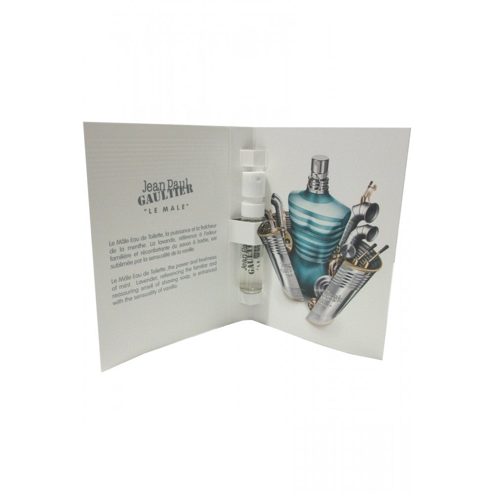 Jean Paul Gaultier Le Male Edt 1,5 ml 0,05 oz. virallinen hajuvesinäyte