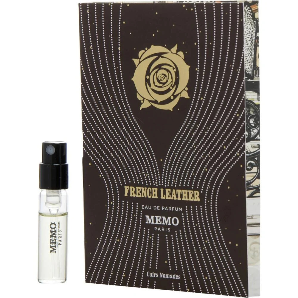 Memo French Leather 1,5 ml - 0,5 Fl. Oz. virallinen näytehajuvesitesteri