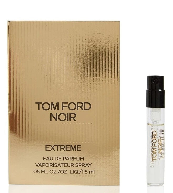 Tom Ford Noir Extreme hajuvesinäytteet viralliset 1,5 ml