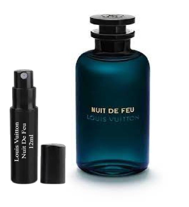 Louis Vuitton Nuit De Feu 12ml 0,41 fl. o.z. vzorek parfému, Louis Vuitton Nuit De Feu 12ml 0,41 fl. o.z. δείγμα αρώματος, Louis Vuitton Nuit De Feu 12ml 0,41 fl. o.z. próbka hajuvesi, Louis Vuitton Nuit De Feu 12ml 0,41 fl. o.z. образец духов, Louis