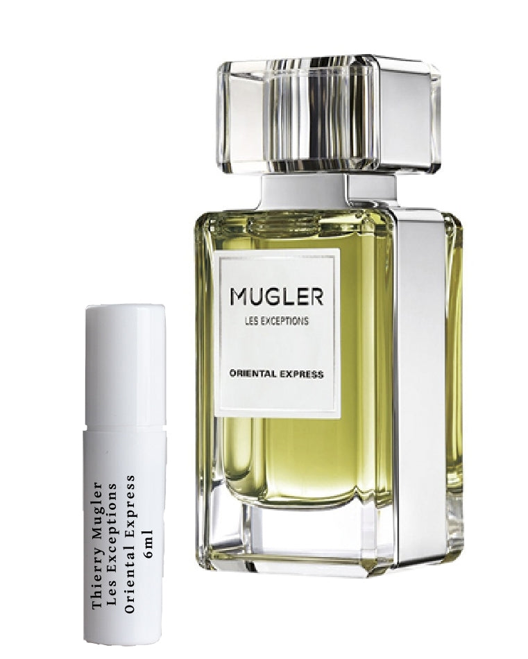 Thierry Mugler Les Exceptions Oriental Express -näytteet 6ml