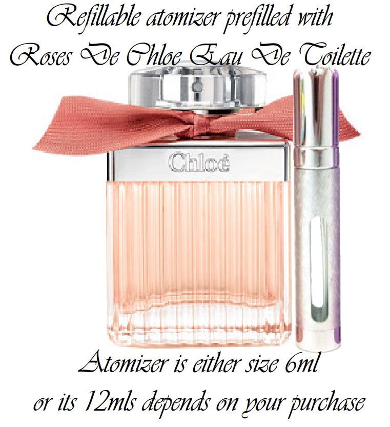Roses De Chloe Eau De Toilette spray atomizer perfume sample spray