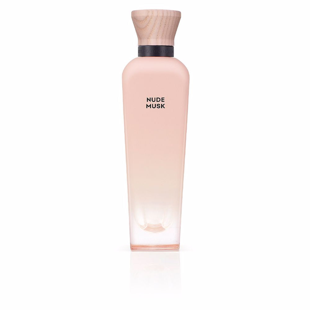 Saatavilla Adolfo Dominguez Nude Musk 120 ml hajuvesinäytteitä, Adolfo Dominguez Nude Musk tuoksunäyte 1 ml 0,034 oz., Adolfo Dominguez Nude Musk hajusteesteri 2 ml 0,068 fl. oz.
