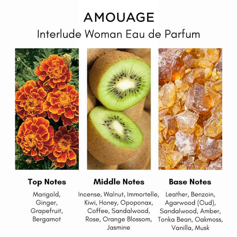 Amouage Interlude Woman 2 ml 0,06 oz virallinen tuoksunäyte testeri