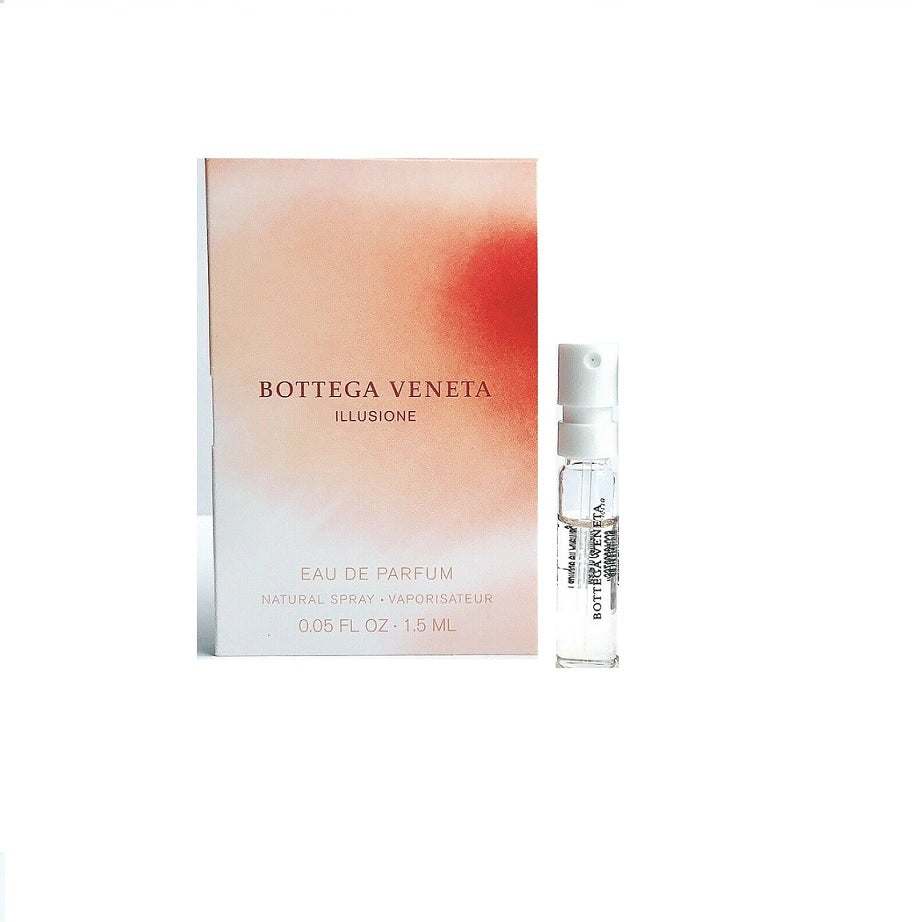 Bottega Veneta Illusione Woman 1,5 ml 0,07 fl. oz. virallinen hajuvesinäyte, Bottega Veneta Illusione Woman 1.5ml 0.07 fl. oz. virallinen tuoksunäyte