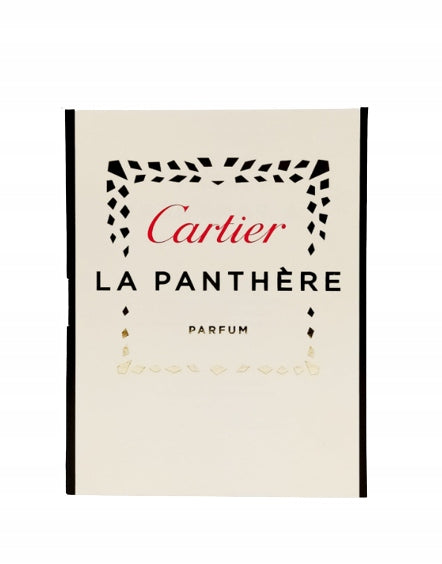 Cartier La Panthere 1,5 ml 0,05 fl. o.z. virallinen hajuvesinäyte