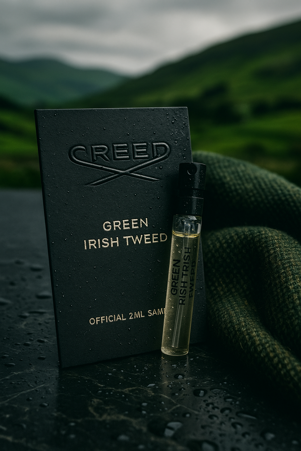 Creed Green Irish Tweed Eau de Parfum 2,0 ml 0,08 fl. oz. virallinen hajuvesinäyte hajuvettä testaava näyte