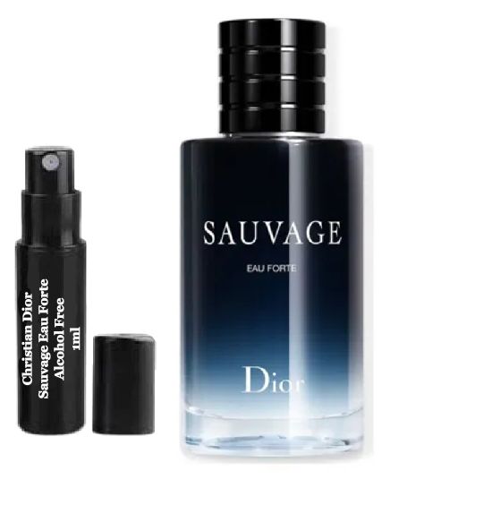 Christian Dior Sauvage Eau Forte hajuvesinäytteet Alkoholiton tuoksu 1ml 0,034 fl. oz