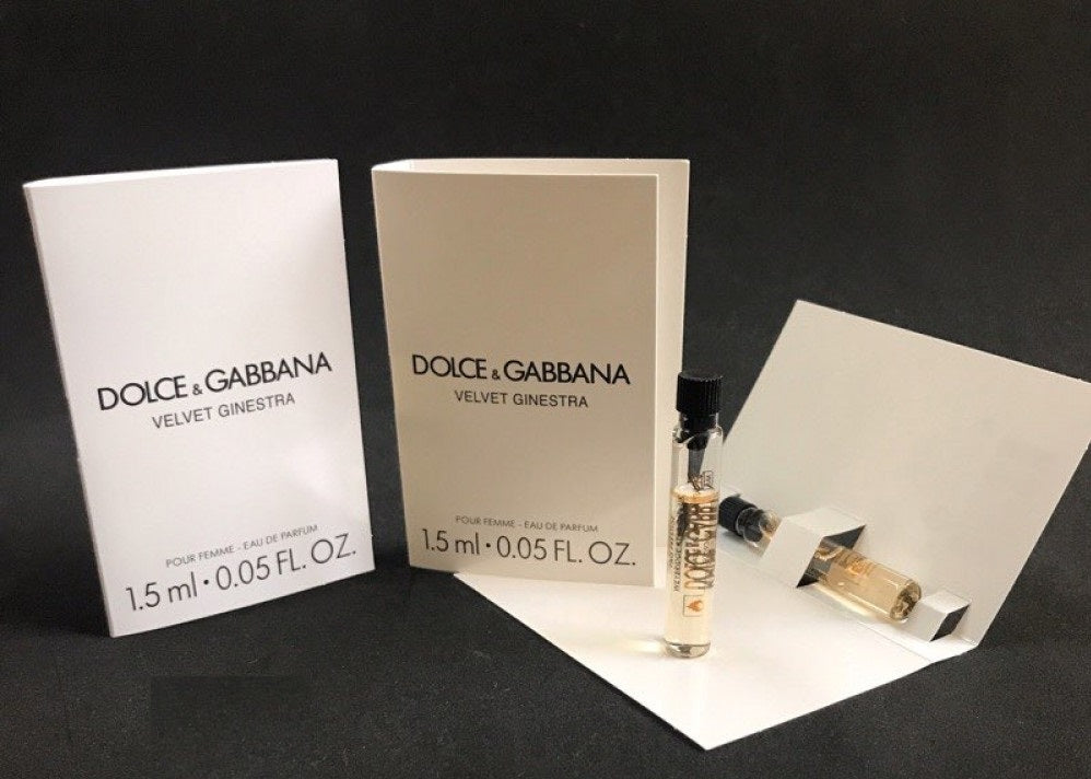 Dolce & Gabbana VELVET Ginestra 1,5 ml virallinen hajuvesinäyte