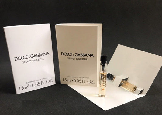 Dolce & Gabbana VELVET Ginestra 1,5 ml virallinen hajuvesinäyte