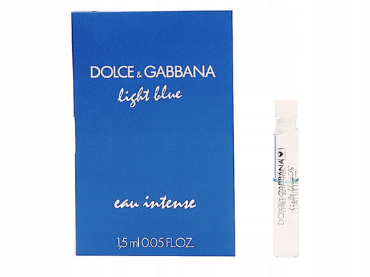 Dolce & Gabbana Light Blue Eau Intense 1,5 ML virallinen hajuvesinäyte