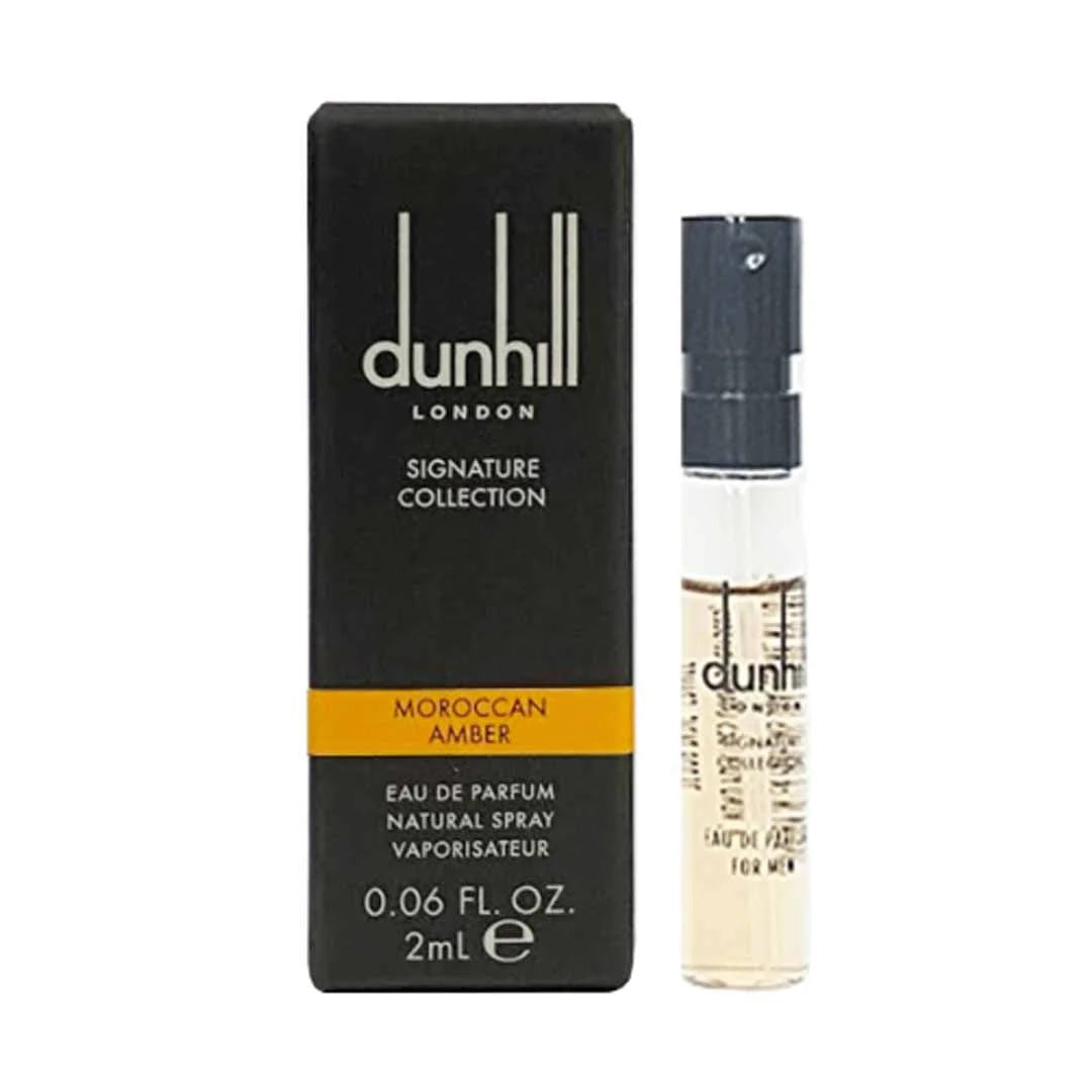 Dunhill Signature Collection Morrocan Amber 2ml 0,06 fl. oz. virallisia hajuvesinäytteitä