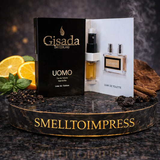 Gisada Uomo 1,5 ml 0,05 fl. oz. viralliset hajusteenäytteet
