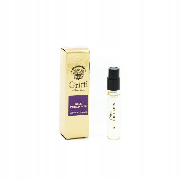 Gritti Kill the Lights virallinen hajuvesinäyte 2 ml 0,06 fl. oz.