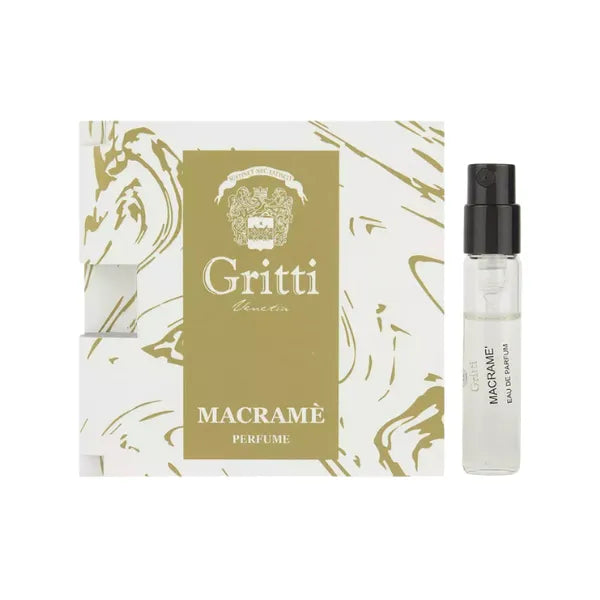 Gritti Macrame virallinen hajuvesinäyte 2 ml 0,06 fl. oz.