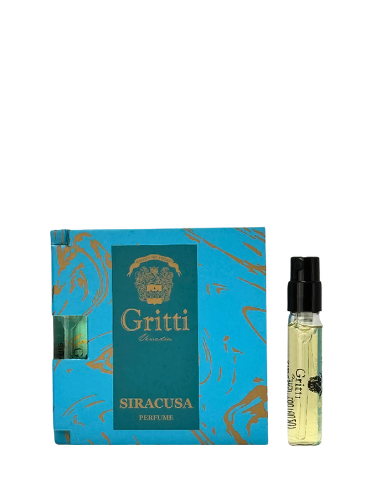 Gritti Siracusa virallinen hajuvesinäyte 2 ml 0,06 fl. oz.