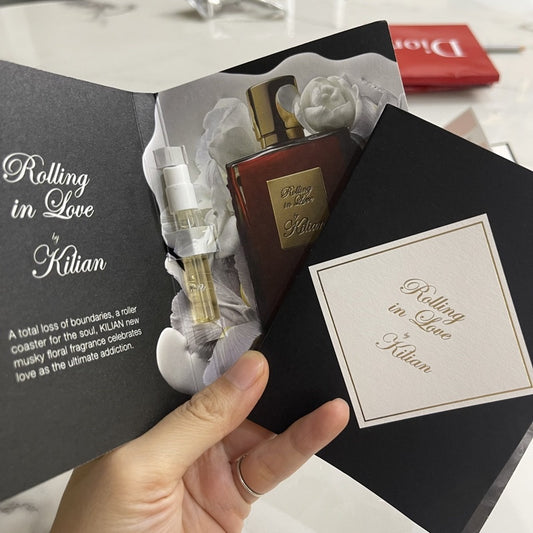 Kilian Rolling in Love 1,5 ml virallinen hajuvesinäytteen tuoksutesteri