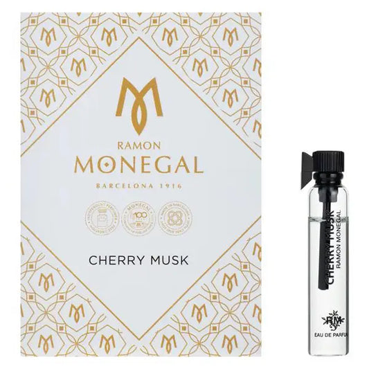 Ramon Monegal Cherry Musk virallinen hajuvesinäyte 2ml 0.06 fl.o.z. hajuvesitesteri