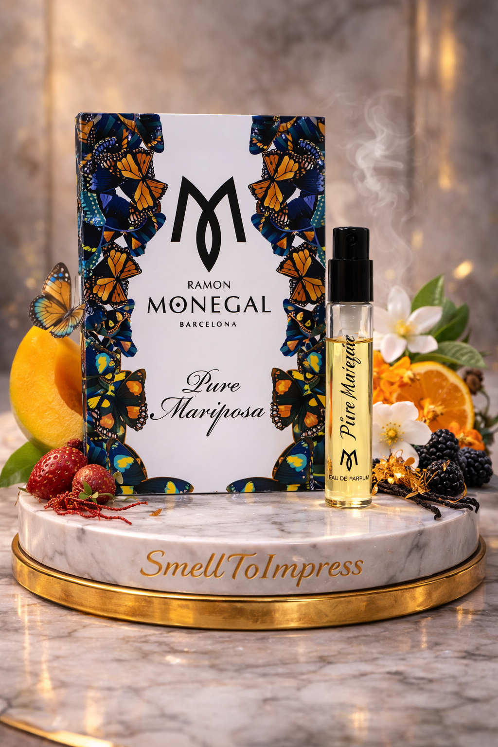 Ramon Monegal Pure Mariposa 2 ml 0,06 fl. oz. virallinen hajusteenäytekoetin