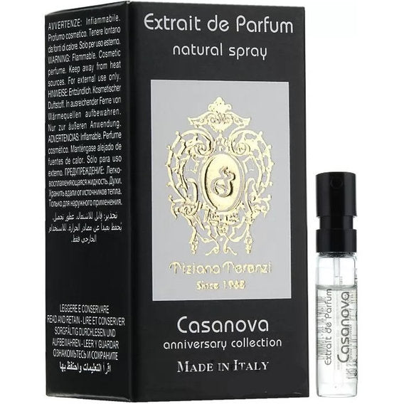 TIZIANA TERENZI Casanova Extrait de parfum 0,05 OZ 1,5 ML virallinen hajuvesinäyte