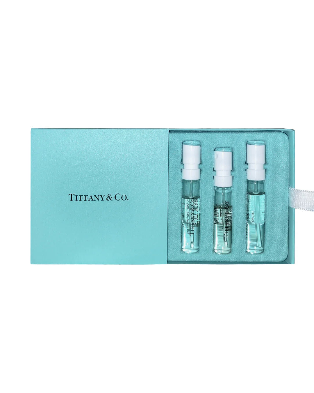 Tiffany & Co. näytesuihkesarja: EDP for Her 1,2 ml + Rose Gold EDP 1,5 ml + Rose Gold Intense 1,5 ml