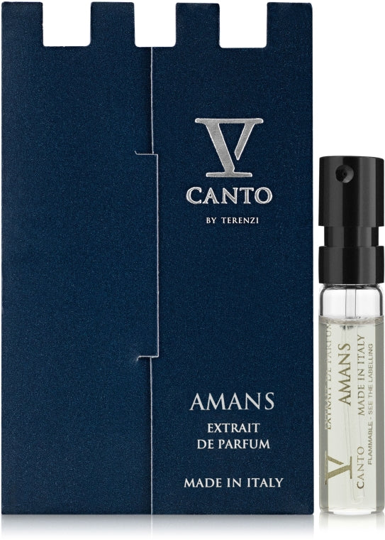 Amans by V Canto 1,5 ml virallisia hajuvesinäytteitä