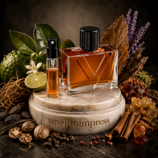 kuva Valentino Vendetta Uomo virallisesta hajuvesinäytteestä 2026