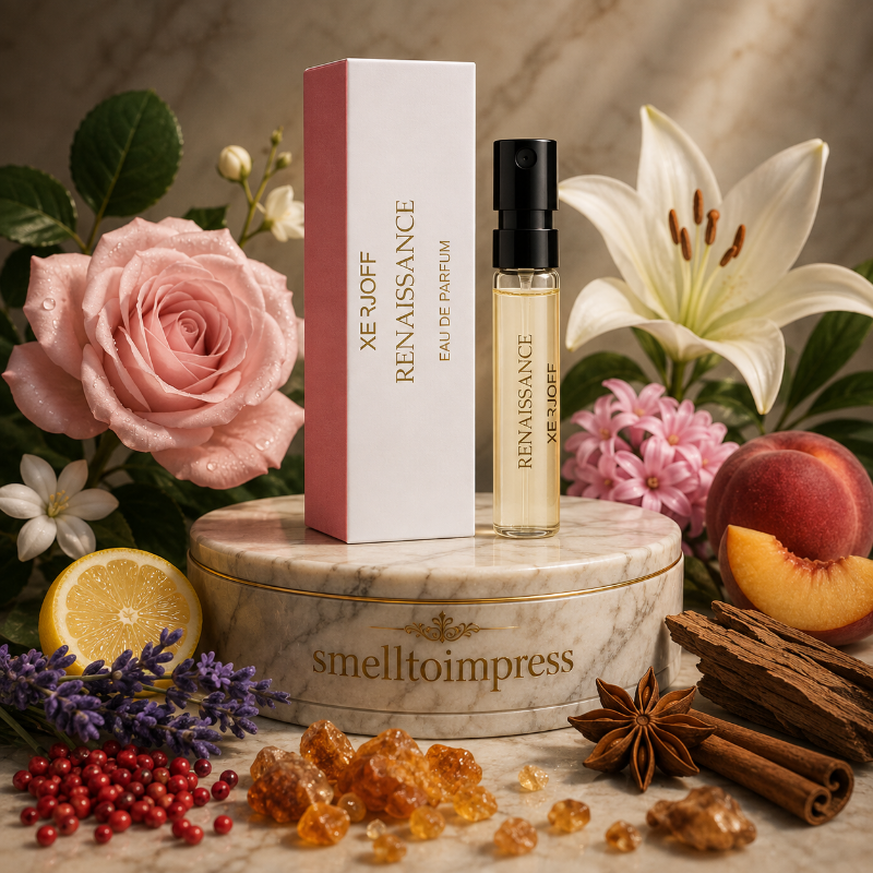 kuva XERJOFF RENAISSANCE 2 ml 0,06 fl. oz. virallinen hajuvesinäyte