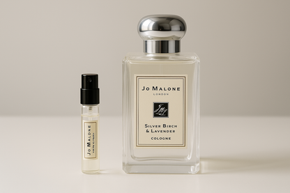 Jo Malone Silver Birch & Lavender Cologne tuoksunäytteet