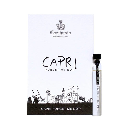 virallinen Carthusia Capri Forget Me Not -hajuvesinäyte, koko 2 ml 0,06 oz.