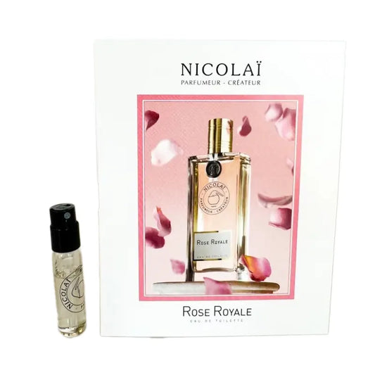 viralliset Nicolai Rose Royale -tuoksunäytteet 1,8 ml 0,07 oz. tuoksutesteri