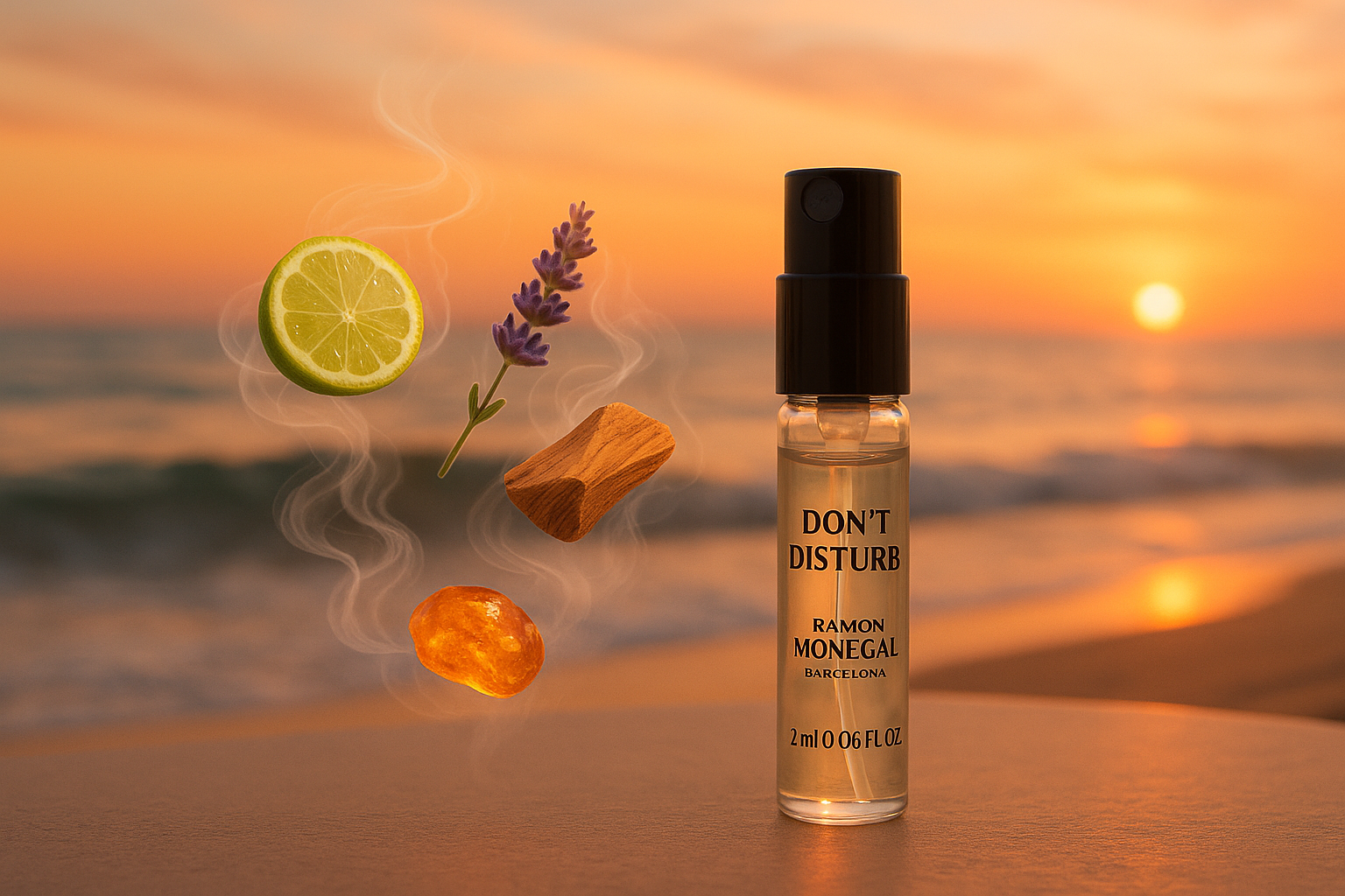 Ramon Monegal Älä häiritse virallinen tuoksunäyte 2ml 0.06 fl.o.z. tuoksutesteri