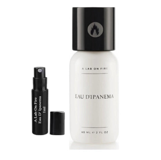 A Lab On Fire Eau D’ Ipanema 1ml 0,03 fl. o.z. hajuvesinäyte, A Lab On Fire Eau D’ Ipanema 1ml 0,03 fl. o.z. 液量オンス公式香水サンプル, A Lab On Fire Eau D' Ipanema 1ml 0,03 fl. o.z. парфюмна проба, A Lab On Fire Eau D’ Ipanema 1ml 0,03 fl. o.z. échantillon de p