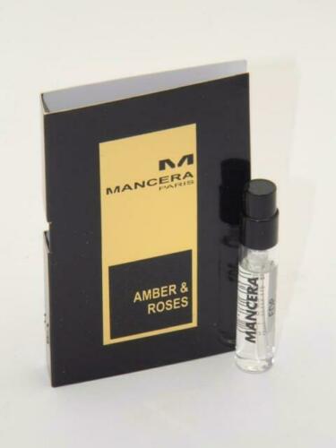 Mancera AMBER AND ROSES virallinen tuoksunäyte 2ml 0,06 fl. oz.