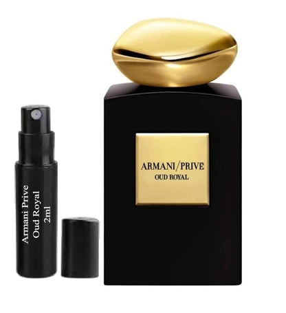 Armani Prive Oud Royal 2ml parfymprov, Armani Prive Oud Royal 2ml parfumeprøve, Armani Prive Oud Royal 2ml parfumstalen, Armani Prive Oud Royal 2ml muestra de hajuvettä,