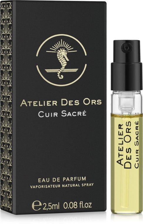 Atelier Des Ors Cuir Sacre 2,5 ml 0,08 fl. oz. Virallisia hajuvesinäytteitä