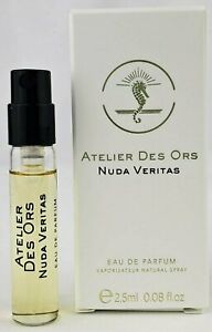 Atelier Des Ors Nuda Veritas 2,5 ml 0,08 fl. oz. offizielle Parfümprobe, Atelier Des Ors Nuda Veritas 2,5 ml 0,08 fl. oz. officiellt parfymprov, Atelier Des Ors Nuda Veritas 2,5 ml 0,08 fl. oz. officiel parfumeprøve, Atelier Des Ors Nuda Veritas 2,5 