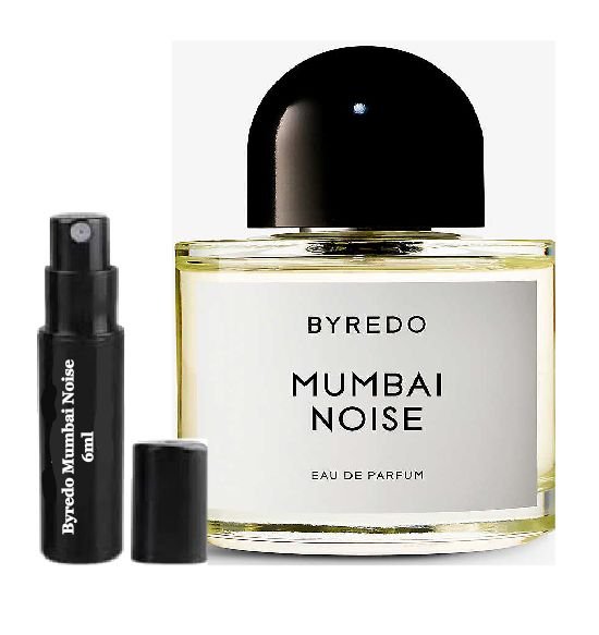 Byredo Mumbai Noise 6ml 0,20 fl. o.z. parfüm minta, Byredo Mumbai Noise 6ml 0,20 fl. o.z. campione di profumo, Byredo Mumbai Noise 6ml 0,20 fl. o.z. amostra de hajuvesi, Byredo Mumbai Noise 6ml 0,20 fl. o.z. 官方香水样品, Mostră de parfum Byredo Mumbai Noi