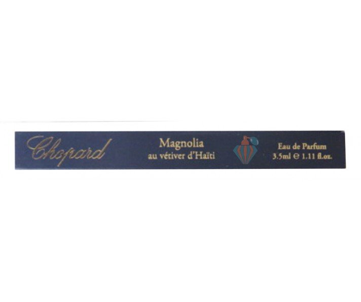 Chopard Magnolia au Vetiver d' Haiti 3,5 ml 0,12 fl. oz.. oficiální vzorek parfému, Chopard Magnolia au Vetiver d' Haiti 3,5ml 0,12 fl. oz.. επίσημο δείγμα αρώματος, Chopard Magnolia au Vetiver d’ Haiti 3,5ml 0,12 fl. oz.. oficjalna próbka hajuvesi, 