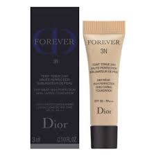 Christian Dior Forever 3N 24H Wear High Perfection Skin Caring Foundation 3N Neutral 3ml 0,10 fl. oz. mini kosmeettinen näyte. Avant/Ennen 030