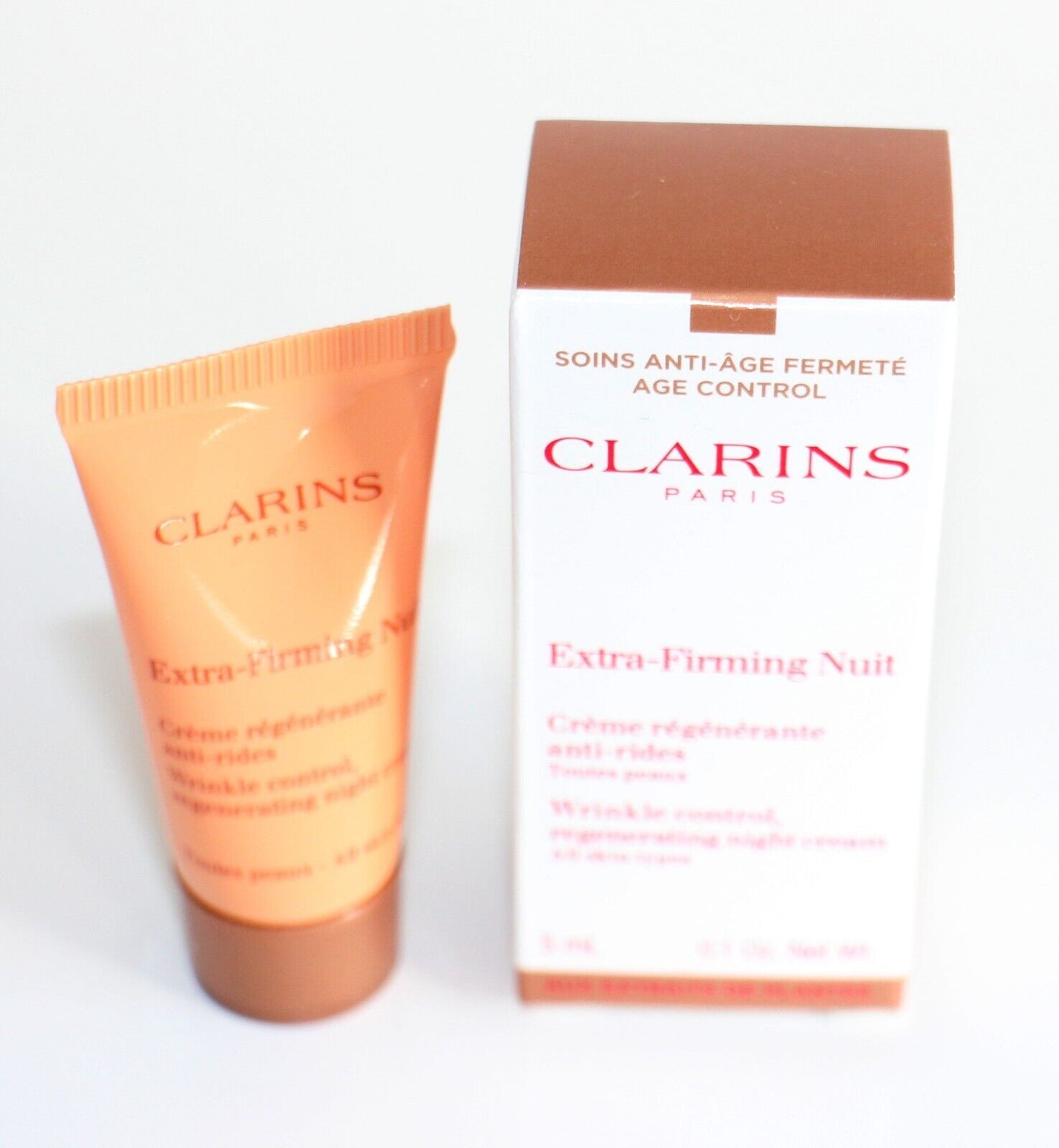 Clarins Extra-Firming Nuit Mini - Ihonhoidon näyte 5ML 0,1 oz. Kuivalle iholle