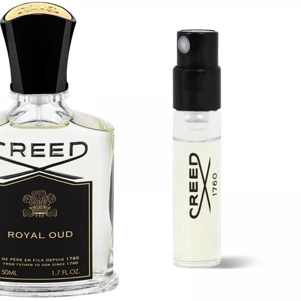 Päivitä tuoksupelisi ylellisellä Creed Royal Oud edp:llä. Kokeile virallisella 2 ml 0,06 fl. oz. hajuvesinäyte ennen kuin sitoudut täysikokoiseen pulloon. Kohota aistejasi tällä upealla tuoksulla.